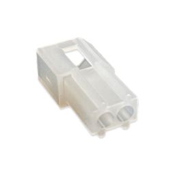 Female .062" Pin & Socket Receptacle Housing, 2 Circuits, 2x1